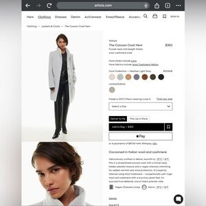 Wilfred Cocoon Coat XS